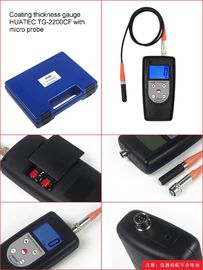 Spessimetro portatile della pittura dell'automobile del calibro del tester di Bluetooth Eddy Current Micro Coating Thickness
