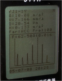Analizzatore di vibrazione FFT del cuscinetto di HG-911H/collettore di dati ISO10816 di piccole dimensioni