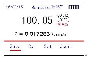 60KHz, conduttivimetro corrente di Eddy Current Tester Digital Eddy di alta precisione di 120 chilocicli