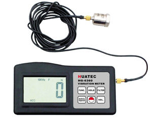Vibrometro di Digital di accuratezza, analizzatore portatile HG6360 di vibrazione