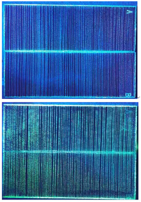 qualità  Twin NiCr Sensitivity Panels Cracked TypeⅠASTM E1417 AMS 2647D ISO 3452 JIS Z 2343-3 Fabbrica