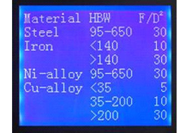 ISO6506, tester automatico HBA-3000S di durezza Brinell di ASTM E-10