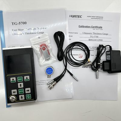 Spessimetro ultrasonico portatile leggero con frequenza di misura di 4hz 8hz 16hz