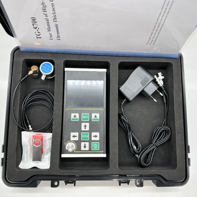 Spessimetro ultrasonico portatile leggero con frequenza di misura di 4hz 8hz 16hz