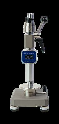 Impostazione dell'ora e funzione di cronometraggio per durometro digitale Shore