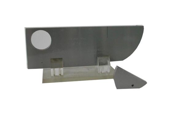 Blocchetto di calibratura di acciaio inossidabile Iiw V1 del duplex per prova ultrasonica